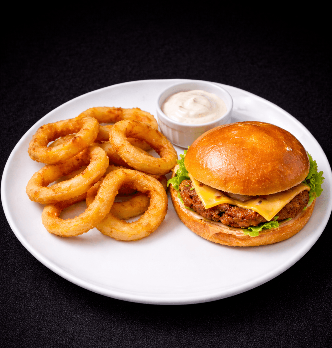 "Plantastic – Burgerul Viitorului" & Inele de Ceapa